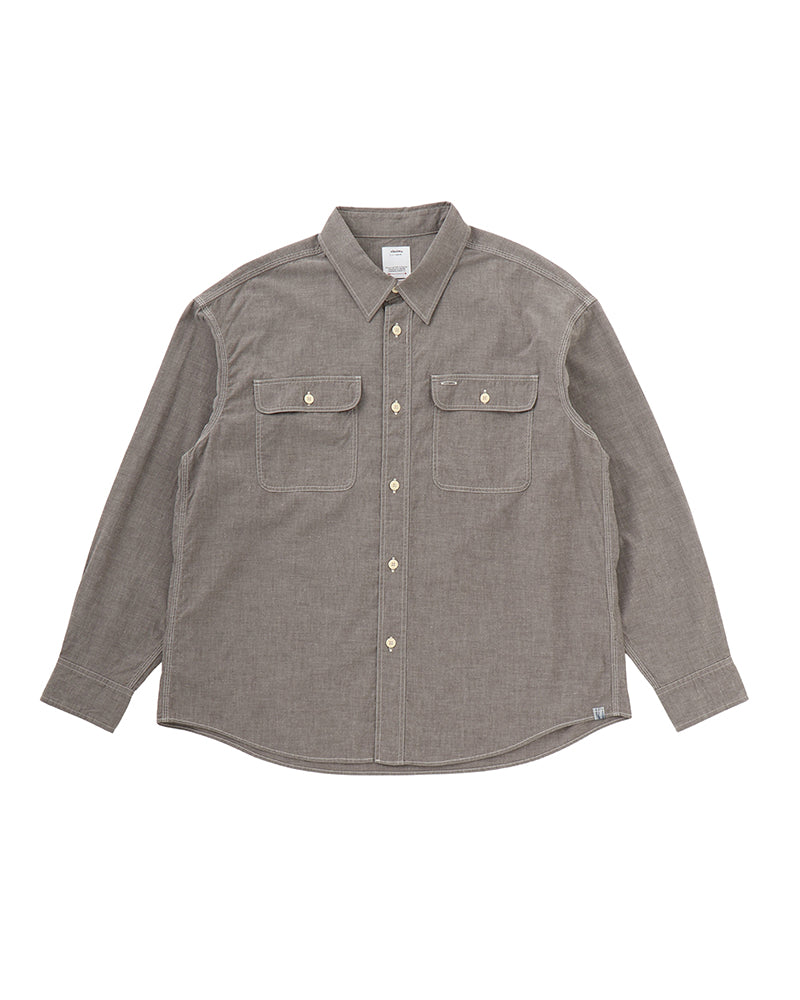 visvim 25SS LANGER CHAMBRAY L/S (C/SI)